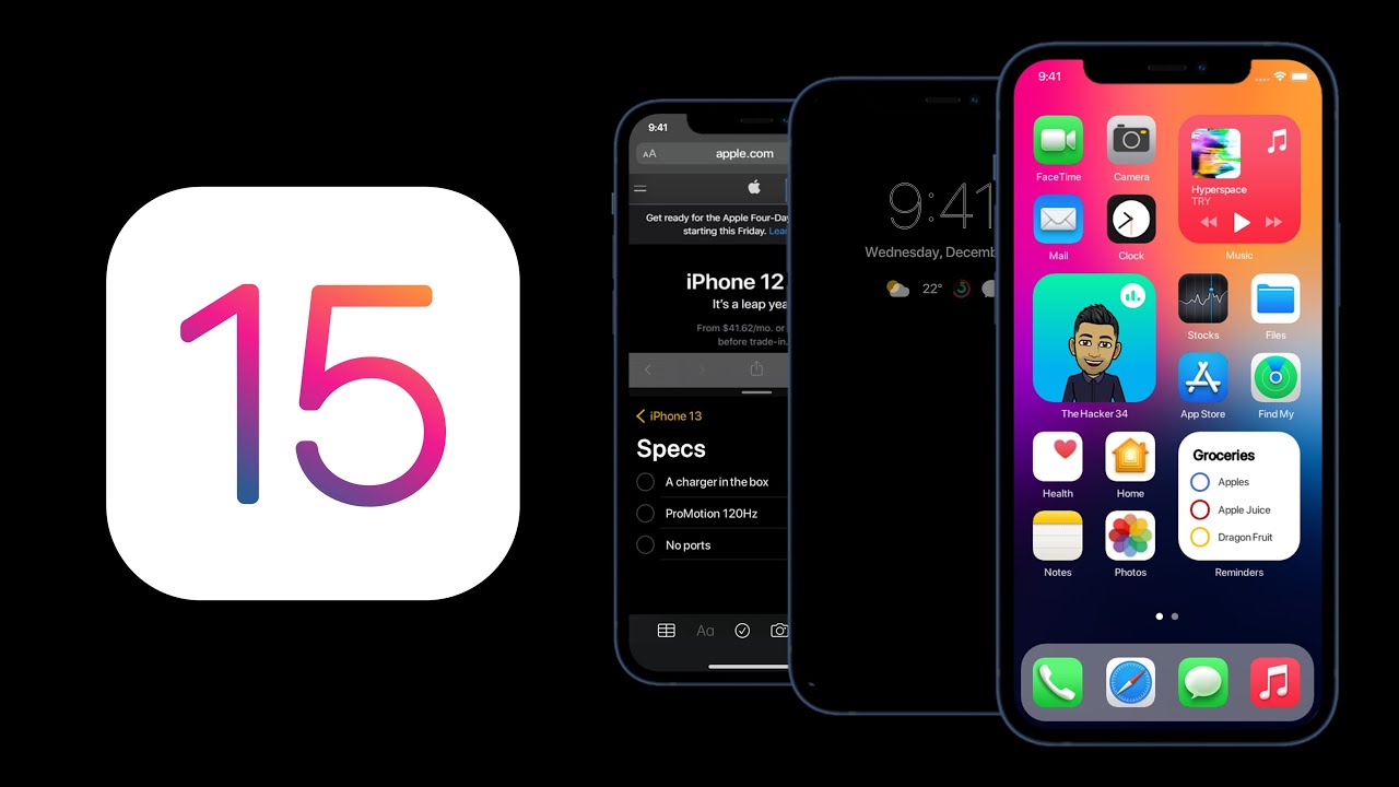 iOS 15 Alacak Telefonlar Listesi