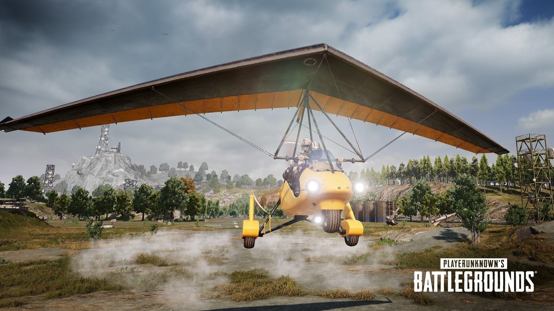PUBG Glider, what are the places?