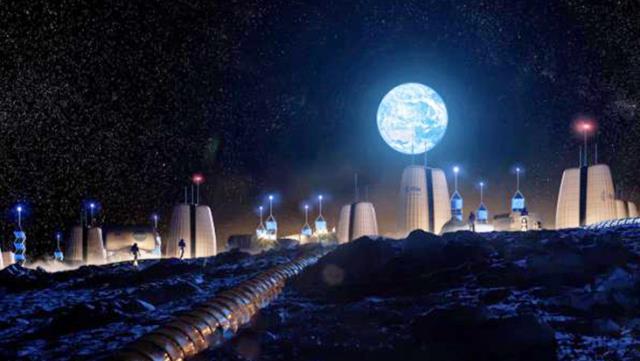 Astronotlar için Ay Köyü inşa Edilecek