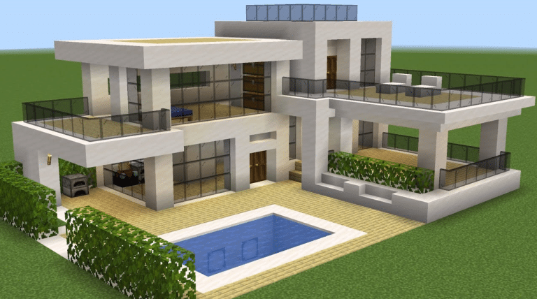 Minecraft Ev Yapımı – Modern Ev