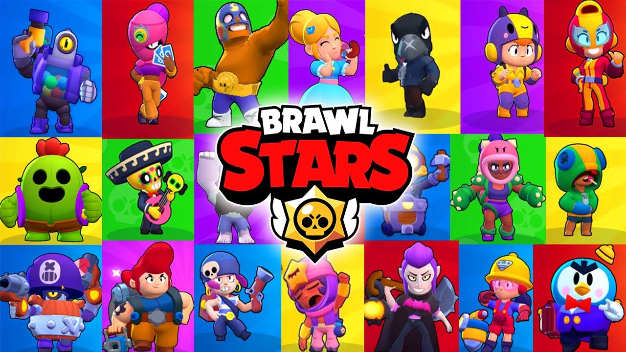 Brawl Stars Karakterleri Resmi Karakterler ve isimleri